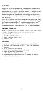 Preview for 2 page of Moxa Technologies PTC-101 Series Quick Installation Manual