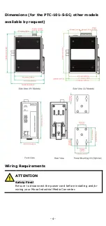 Preview for 4 page of Moxa Technologies PTC-101 Series Quick Installation Manual