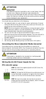 Preview for 5 page of Moxa Technologies PTC-101 Series Quick Installation Manual