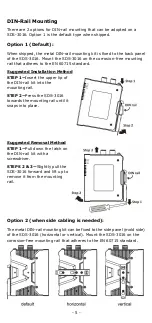 Preview for 5 page of Moxa Technologies SDS-3016 Series Quick Installation Manual