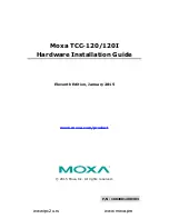 Moxa Technologies TCC-120 Hardware Installation Manual preview