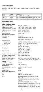 Preview for 8 page of Moxa Technologies TCF-142-M-SC-RM Quick Installation Manual