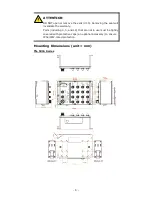 Предварительный просмотр 5 страницы Moxa Technologies TN-5916 Series Quick Installation Manual