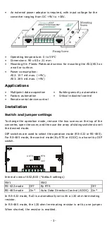 Preview for 3 page of Moxa Technologies Transio A52 Quick Installation Manual