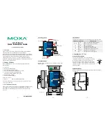 Предварительный просмотр 1 страницы Moxa Technologies UC-7101-LX Quick Start Manual