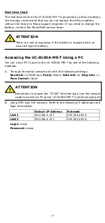 Preview for 7 page of Moxa Technologies UC-8100A-ME-T Quick Installation Manual