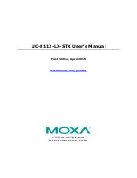 Moxa Technologies UC-8112-LX-STK User Manual предпросмотр