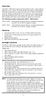 Preview for 2 page of Moxa Technologies UPort 200A Series Quick Installation Manual