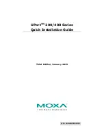 Moxa Technologies UPort 204 Quick Installation Manual preview