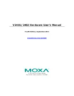 Preview for 1 page of Moxa Technologies V2401 User Manual