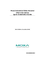 Preview for 1 page of Moxa Technologies VPort 351 Series Quick Installation Manual