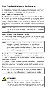 Preview for 5 page of Moxa Technologies VPort 464 Series Quick Installation Manual