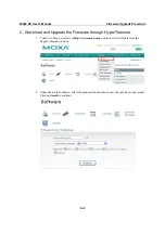 Предварительный просмотр 40 страницы Moxa Technologies W406 WinCE User Manual