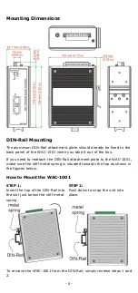 Preview for 4 page of Moxa Technologies WAC-1001 Series Quick Installation Manual