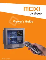 Moxi BMC9012 BROADBAND MEDIA CENTER - MOXI VIEWER'S GUIDE User Manual preview