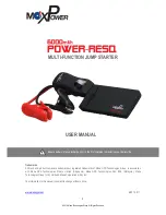 Предварительный просмотр 1 страницы MoxPower power-resq User Manual