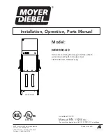 Предварительный просмотр 1 страницы Moyer Diebel MD2000-HR Installation, Operation & Parts Manual