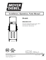 Moyer Diebel MD2000-VHR Installation, Operation & Parts Manual preview