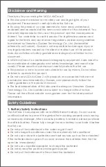 Preview for 2 page of Moza AirCross 2 Disclaimer And Safety Manuallines