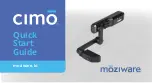 moziware cimo Quick Start Manual preview