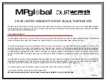 Preview for 7 page of MP Global THERMAEGH Instructions Manual