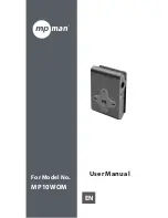 Preview for 1 page of MP-Man MP10WOM User Manual