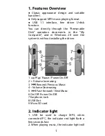 Preview for 2 page of MP-Man MP10WOM User Manual