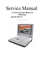 MP-Man pdv-78 Service Manual preview