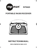 Предварительный просмотр 1 страницы MP-Man RPS620 Instruction Manual