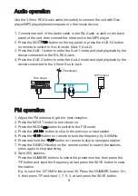 Предварительный просмотр 9 страницы MP-Man T600CD Instruction Manual