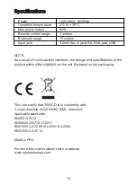 Preview for 11 page of MP-Man T600CD Instruction Manual