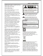 Preview for 3 page of MP-Man TV237 User Manual