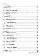 Preview for 4 page of MP Systems AK CB20 Installation, Operation & Maintenance Manual