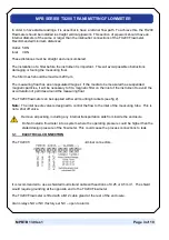 Preview for 3 page of MPB TX200 Series Instruction Manual