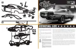 Preview for 1 page of MPC Snap it SILVER SCREEN MACHINES The Dukes of Hazzard General Lee Manual