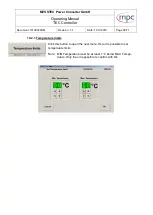 Предварительный просмотр 58 страницы MPC TEC 03-50 Operating Manual