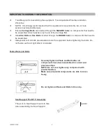 Предварительный просмотр 7 страницы MPEX MARCY PM-4400 Owner'S Manual