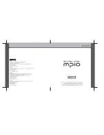 Mpio FL 350 User Manual preview