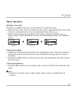 Предварительный просмотр 15 страницы Mpio FL 500 User Manual