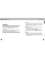 Предварительный просмотр 2 страницы Mpio FY 600 User Manual