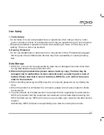 Предварительный просмотр 5 страницы Mpio MG 200 User Manual