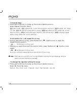 Предварительный просмотр 14 страницы Mpio MG 200 User Manual