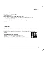 Предварительный просмотр 19 страницы Mpio MG 200 User Manual