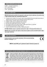 Предварительный просмотр 22 страницы MPM MCZ-51 User Manual