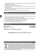 Preview for 8 page of MPM MLO-03 User Manual