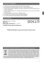 Preview for 5 page of MPM MLW-05 User Manual