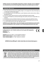 Предварительный просмотр 27 страницы MPM MPE-05/T User Manual