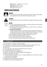 Preview for 15 page of MPM MPM-28-CBM-08Y Manual