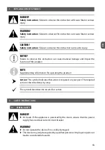 Preview for 13 page of MPM MPM-40-CBM-10Y Operating Manual