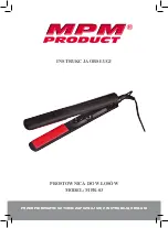 MPM MPR-03 User Manual preview